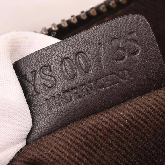 Celine Brown Canvas Macadam Handbag YS00/35 - Picture 10 of 10